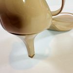 Bandolino Madia Open Toe Natural Patent Stiletto Sandals Buckle Strap Heels 8.5 Photo 7