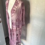 Forgotten Grace  Sheer Purple Kimono Photo 6