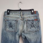 7 For All Mankind Blue "A" Pocket Jeans 27 Photo 3