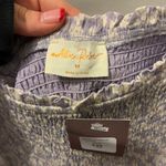 Allie Rose Purple Floral Top m Photo 3