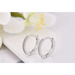 Boutique Huggie‎ Hoop Earrings | 925 Sterling Silver Photo 8