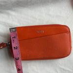 Tumi Vibrant Orange Wristlet Photo 6