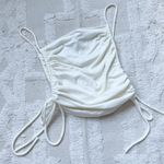 Princess Polly Cinched Side Tie Adjustable Crop Top Photo 4