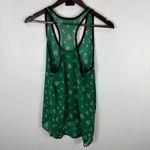 Audrey 3+1 Tank Top M Green Sheer Bird Print Indie Sleaze Y2K Whimsical Boho Size M Photo 5