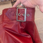 Caslon  Red Leather Jacket XL Photo 8