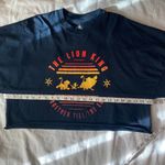 Disney The Lion King Hakuna Matata Dark Blue Cropped Spirit Jersey Size Medium Photo 7