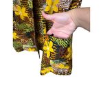 Leslie Fay  Petite Dress and Jacket Set Animal Floral Print, Size 12, Vintage Photo 8