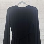 ASTR The Label Black Silk Wrap Dress XL • Hi Photo 5