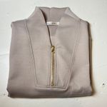 Zenana Outfitters Women's L/XL Ash Mocha Half Zip Pullover Cleanfit Neutralcore Photo 4