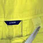 J.Crew  Yellow Shorts Size 4 Photo 2