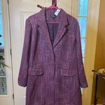 Ave pink double breasted coat gold metallic threading 22/24 Photo 0