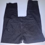 frame denim FRAME Le High N Tight Straight Cut-Out Waist‎ Jeans in Film Noir Black Size 25 Photo 12