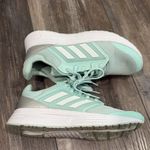 Adidas  cloud foam running shoes- mint green size 10 Photo 1