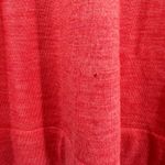 J. Jill size XS merino‎ wool 3/4 sleeve light weight sweater top shirt tunic Red Photo 5