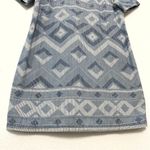 Old Navy  Aztec Geometric Print Chambray Shift Dress Size M Photo 3