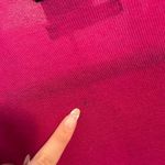 Armani Exchange  pink 100% Medina wool wrap blouse size medium   Has small hole b Photo 5