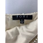 Women’s Fore Sequin Champagne Long Dress Size M Size M Photo 5