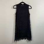 Love, Fire Love Fire Women's Black Delicate Lace Halter Mini Dress Size M Roaring 20s Style Photo 1