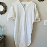 Garnet Hill organic cotton cover up robe cardigan Photo 0