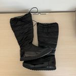 Cute Black Winter Snow Boots Size 7 Photo 0