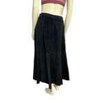 Saks 5th Avenue Vintage Saks Fifth Avenue Patchwork Suede Skirt elastic waistband size large Photo 5