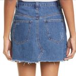 Free People Brand New Sidecar Denim Mini Skirt Photo 2