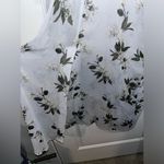 Lucky Brand  Long Pale Blue Lightweight Floral Duster Cardigan Pullover Size OS Photo 12