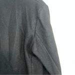 Vintage Hunter’s Run Pure New Wool And Leather Trim Black Long Coat Size 12 Photo 8