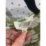 Sweet Wanderer Green White Floral Smocked Tiered Maxi Dress Size L Photo 3