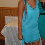 Sparkle & Fade Blue Studded Dress  Photo 1