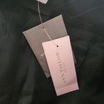 Ann Taylor  Petites Black Pinstripe Cuffed Bottom Wool Blend Capri Pants Size 6P Photo 6