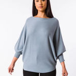 Kerisma  Women’s Ryu Clara Dolman Sleeve Sweater in Light Blue Size M/L Photo 0