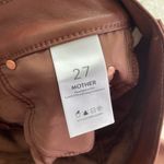 MOTHER The Mid Rise Dazzler Ankle Pants Wax on Wax Off Friar Brown Size 27 Photo 12