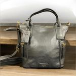Fossil Vintage  Emerson Medium Satchel Tote, Crossbody Bag Soft  Black Leather. Photo 0