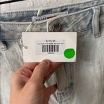 Rebecca Minkoff  Distressed Fray Jodie Denim Mini Skirt Size 27 Photo 5