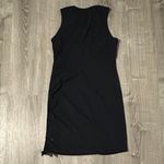 Lululemon 6 Cinch It Pima Cotton Black Casual Stretchy Sleeveless Women’s Dress Photo 3