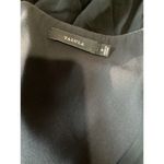 Talula  Moxon Black Asymmetric Short Sleeve Chiffon Rayon Maxi Dress 8 Photo 7