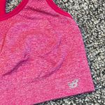 New Balance Pink Racerback Sports Bra Photo 5