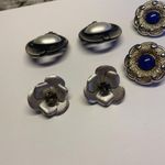 Dress Up Lot Of 3 Statement Vintage / Modern Clip On Clip-on Earrings Photo 4