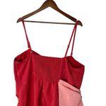 Future Collective Red Pink Bow‎ Mini Dress 1X Sleeveless Holiday Party Photo 6