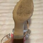 Badgley Mischka Silver sparkly heels Photo 3