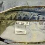 Pistola Women’s Charlie Denim Frayed Distressed High Rise Lite Wash Jeans 25 Photo 1