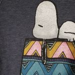 "Peanuts" Women's Long Sleeved Graphic Shirt B2 Blue Size M Photo 2