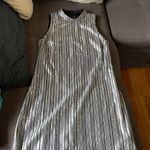 Guess LOS ANGELES Sequin on Black Sleeveless Dress Photo 2