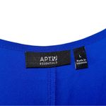 Apt. 9 Royal Blue  Tank Top Business Casual Style Design Women’s Size Large Shirt Photo 2