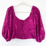 Anthropologie New  + Hutch Kena Medley Blouse in Berry Photo 2