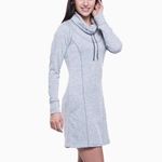 Kuhl  Women's Dress Cowl‎ Neck Heather Gray Long Sleeve Pockets Casual Athleisure Photo 1