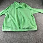 Zuda Women's Lightweight Full Zip Hooded Rain Jacket Activewear Lime Green Green Size 3X Photo 5