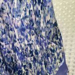 Athleta Women’s High Rise Mesh Racer Run Shorts 3” Purple Print Size Small Photo 3