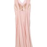 Lulus Dance The Night Away Lovely Blush Pink Maxi Dress 14962 Women's Size Large Photo 5